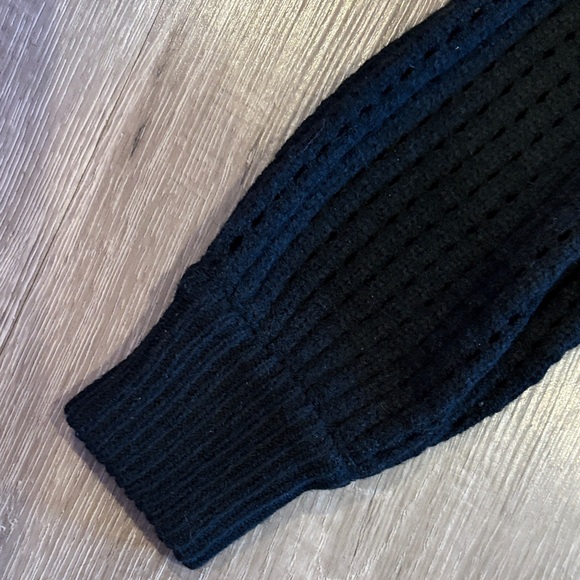 Dolls Kill Black Cardigan with Colorful Embroidery - Picture 5 of 5